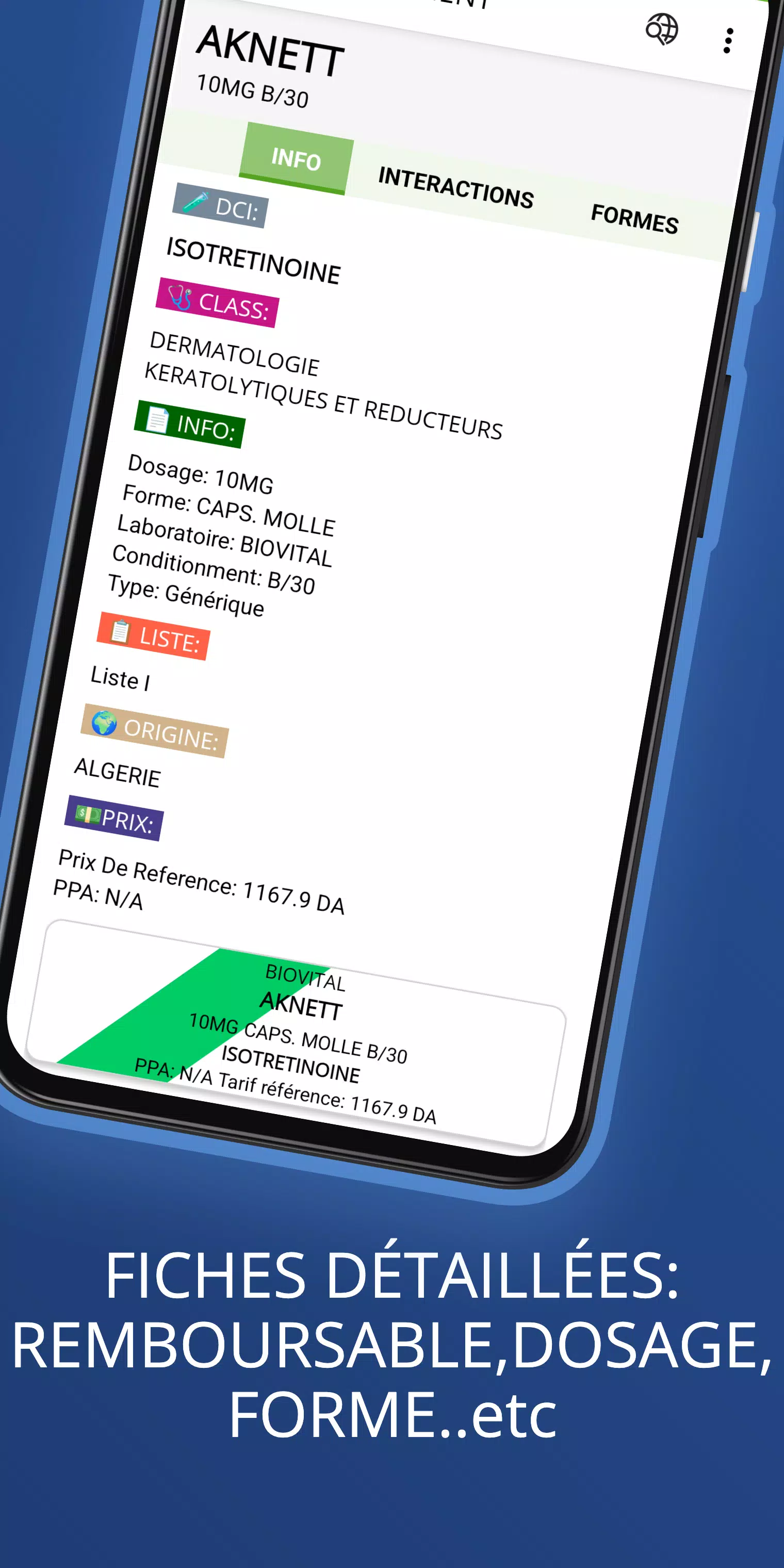 Médicaments Algérie Screenshot 2