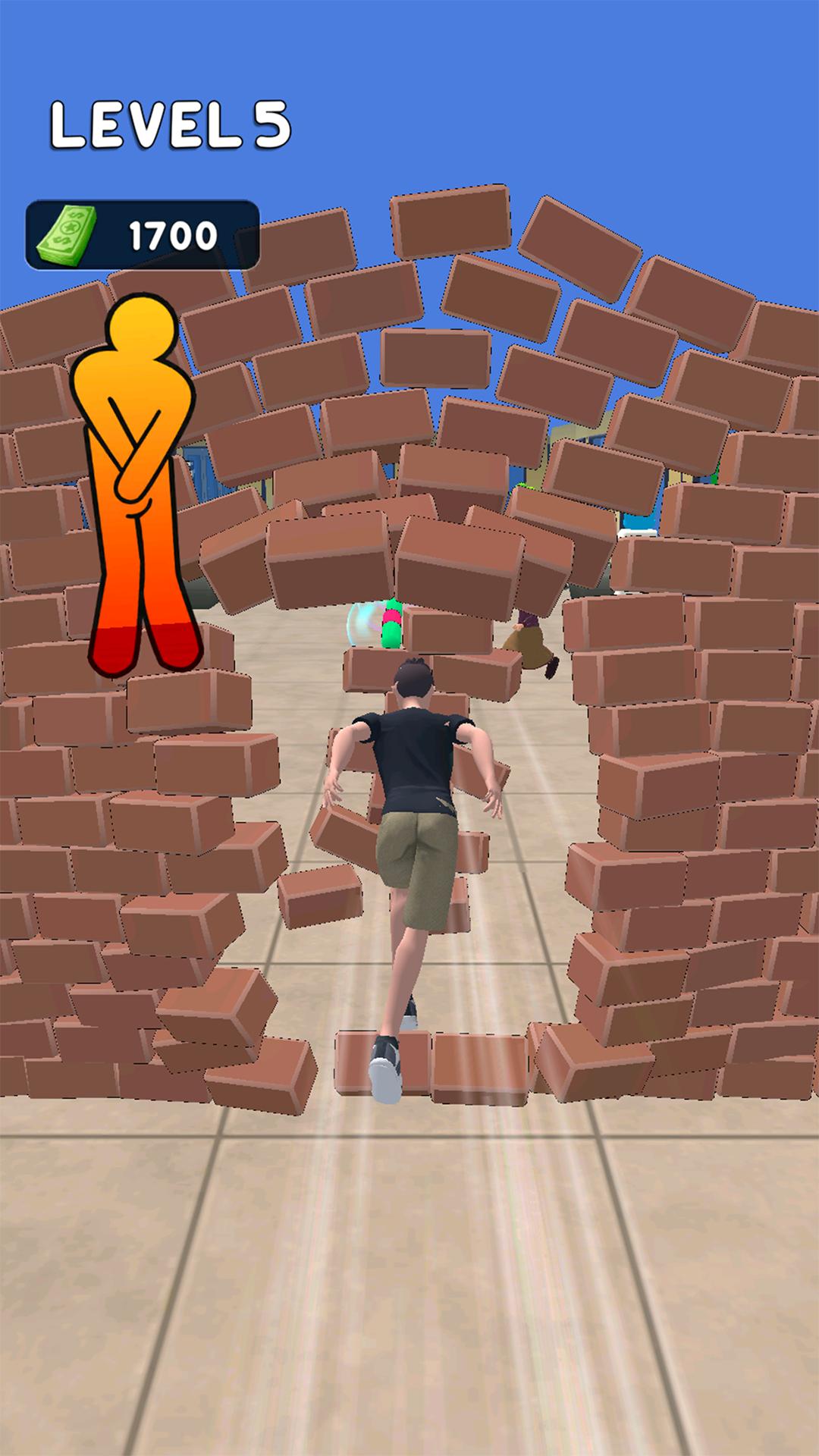 Flush Run Man Rush Game Screenshot 3 