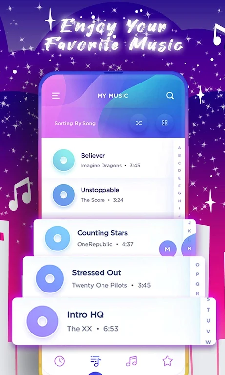 Music Player Galaxy Screenshot 6 