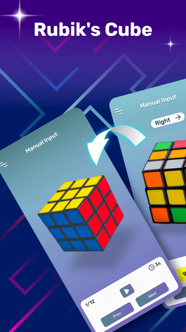 rubiks cube solver Screenshot 1