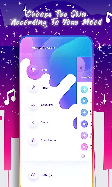 Music Player Galaxy Screenshot 7 