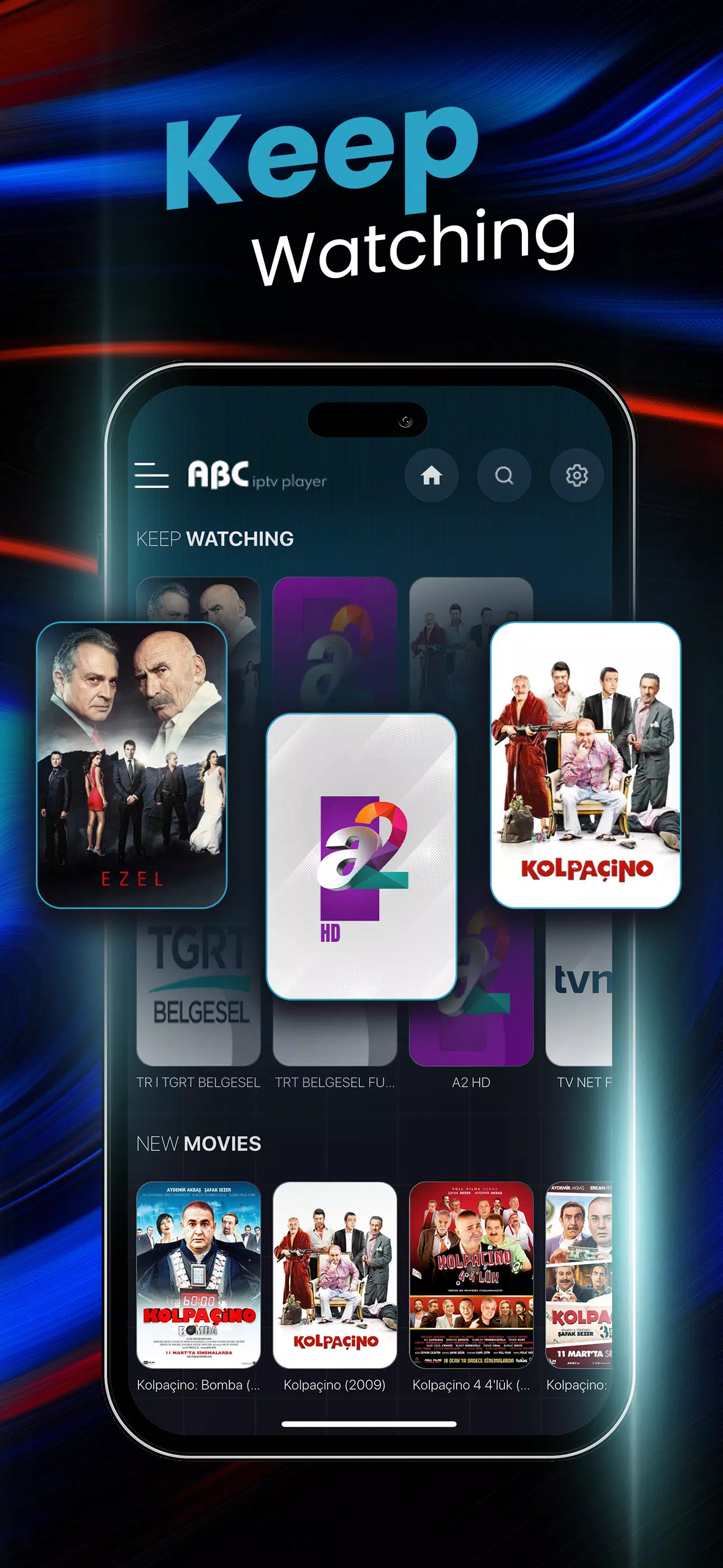 ABC IPTV PLAYER Screenshot 2 