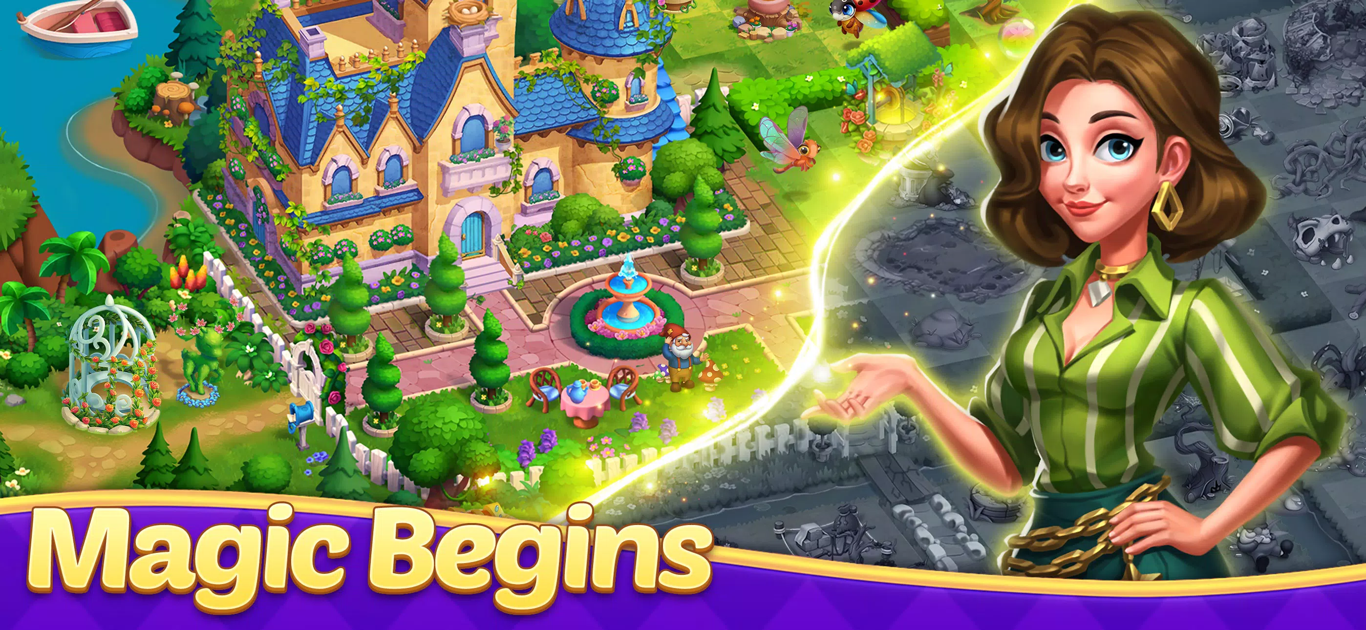 Garden Match Screenshot 1