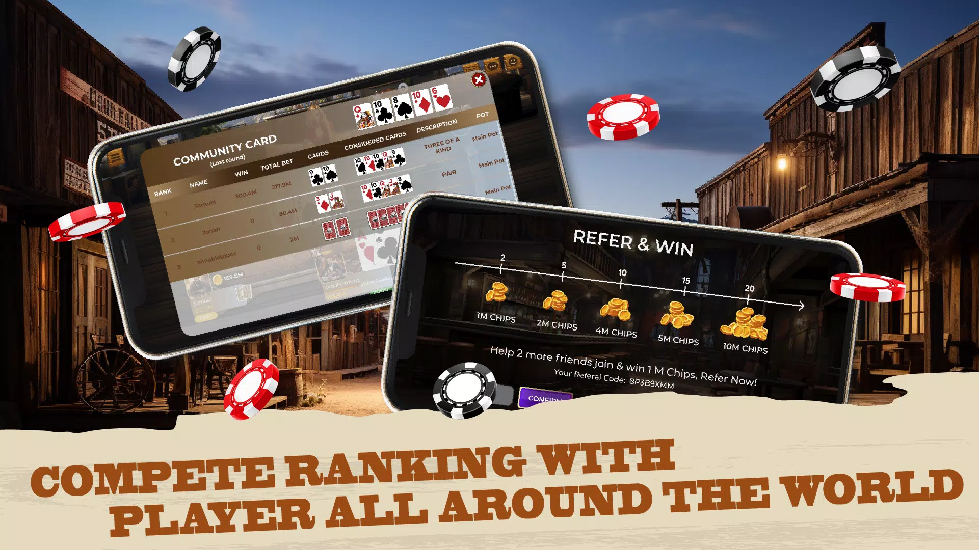 Poker Texas Hold'em Cowboys Screenshot 5