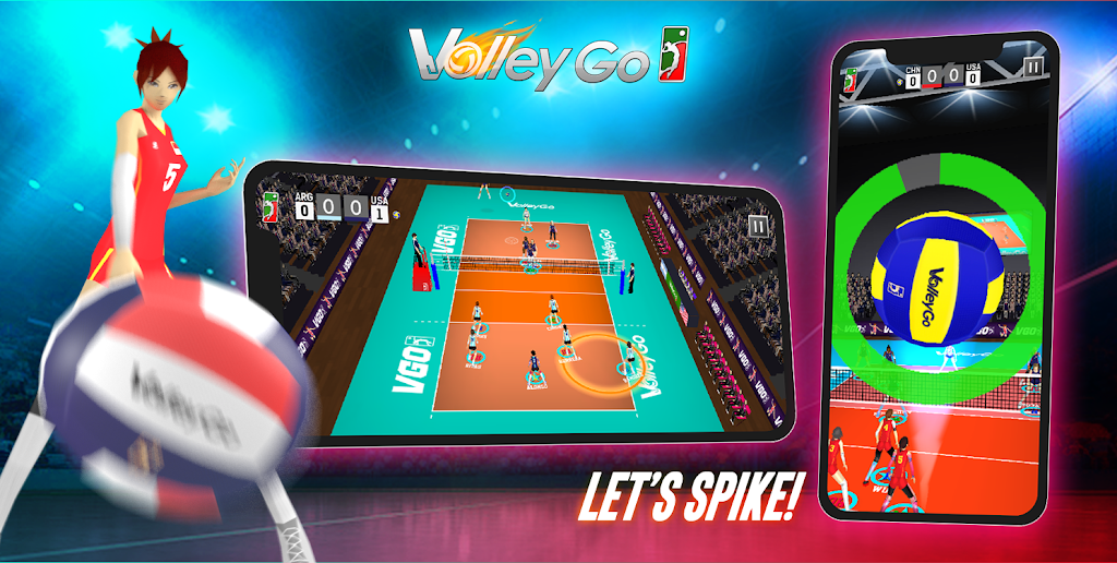 Volleyball: VolleyGo Screenshot 1