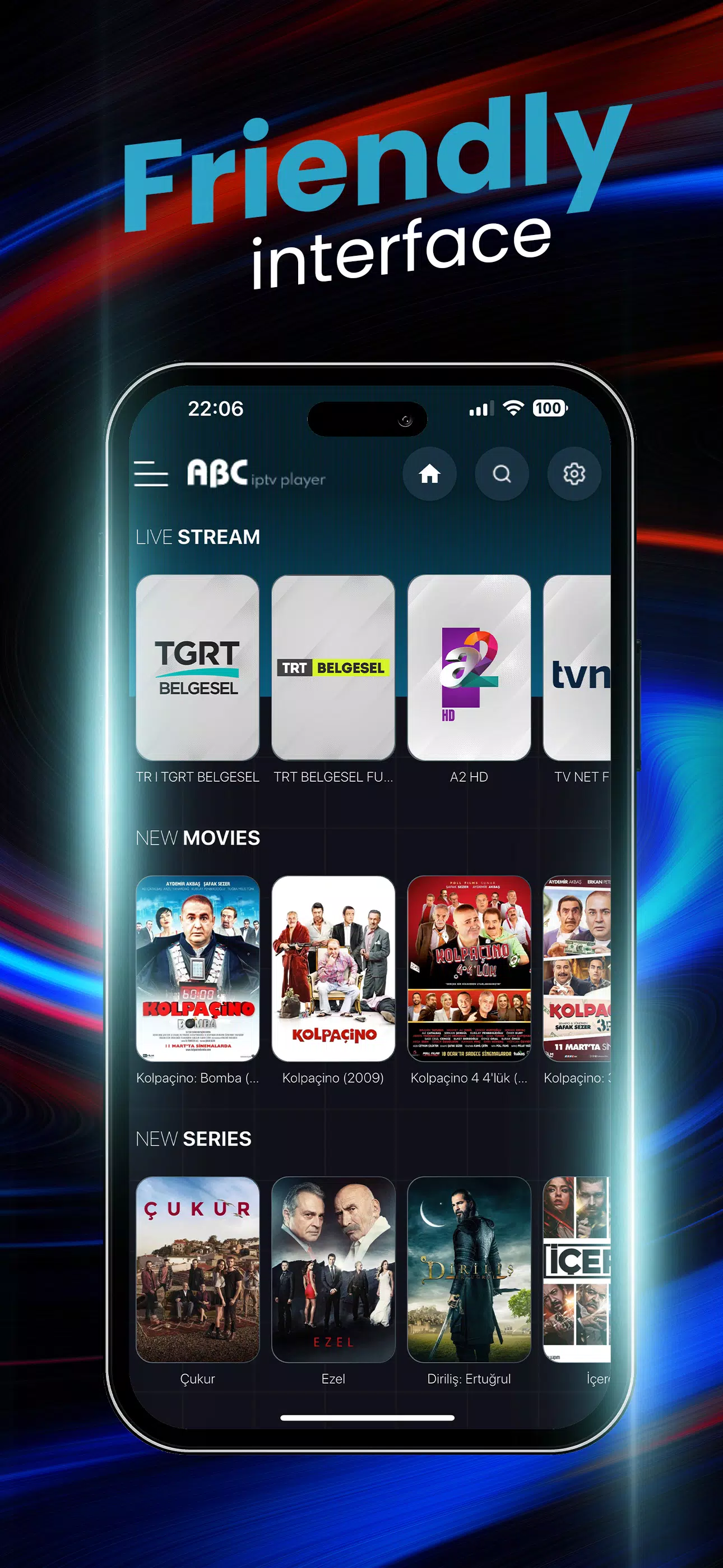 ABC IPTV PLAYER Screenshot 4 