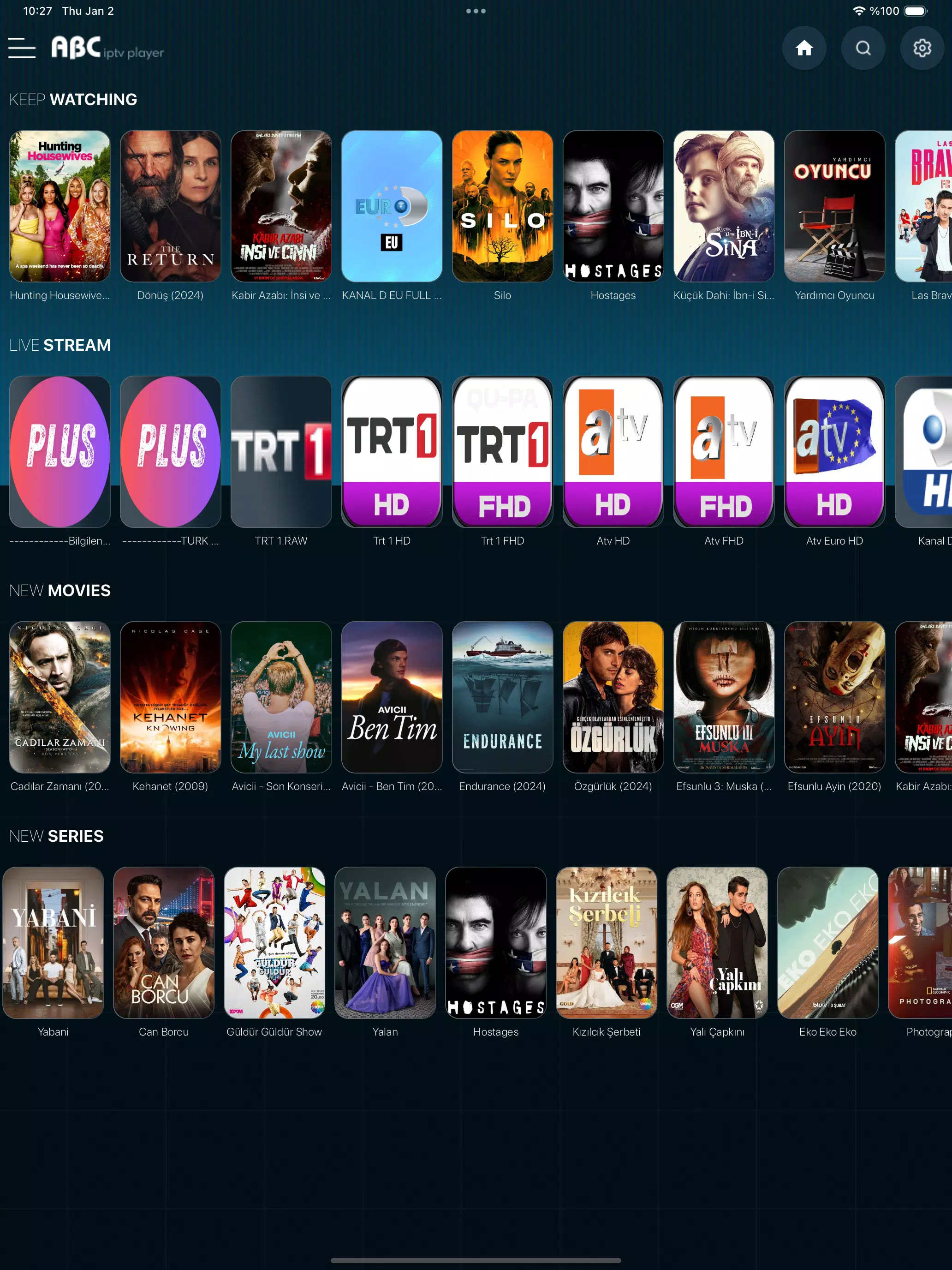 ABC IPTV PLAYER Screenshot 7 