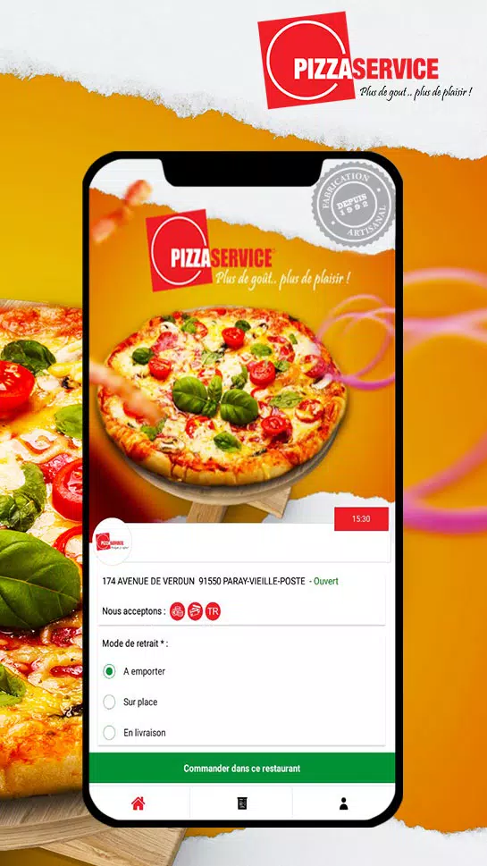 Pizza Service Paray Screenshot 2