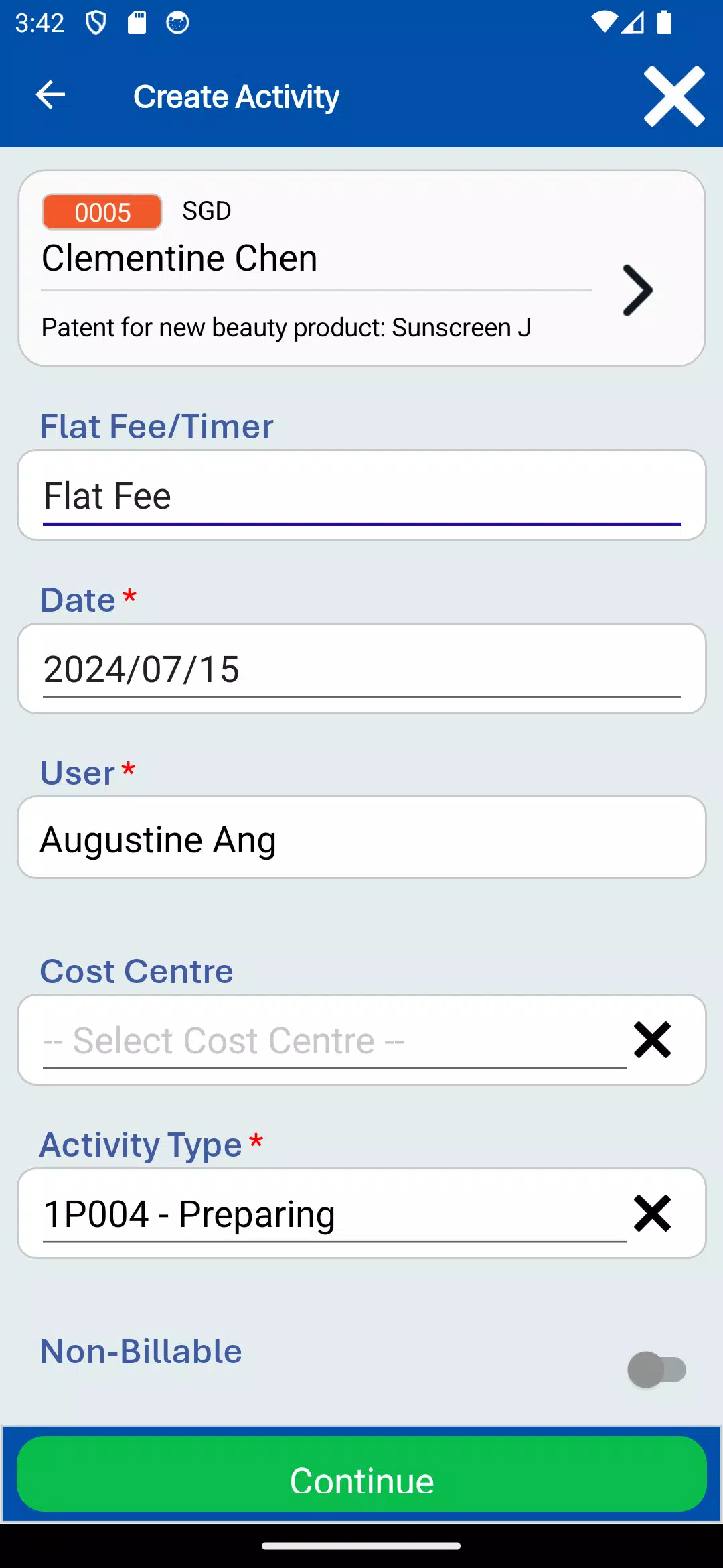 CoreMatter Screenshot 1
