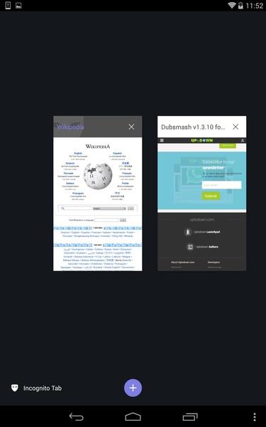 APUS Browser Screenshot 1