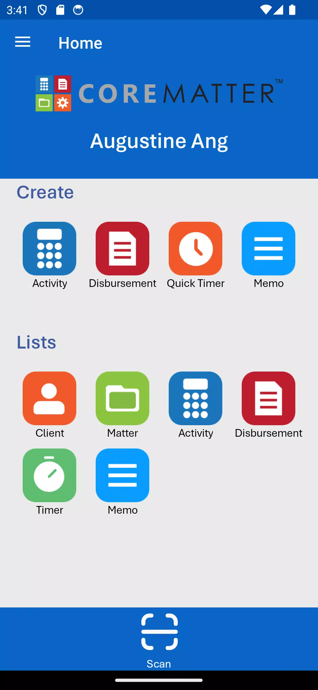 CoreMatter Screenshot 2