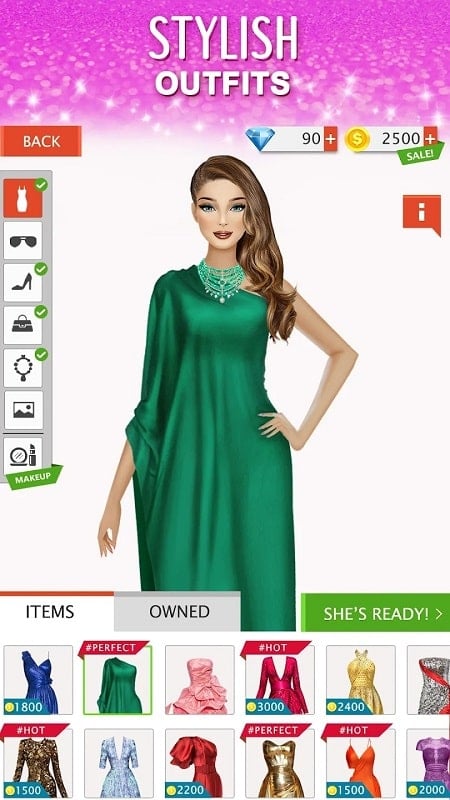 Fashion Stylist: Dress Up Game Screenshot 3 