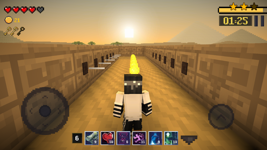 Pixel Maze 3D - Labyrinth Game Screenshot 3 