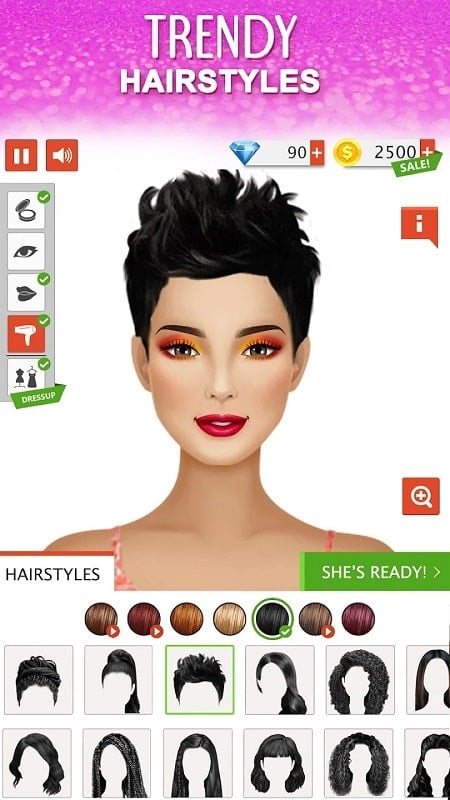 Fashion Stylist: Dress Up Game Screenshot 2 