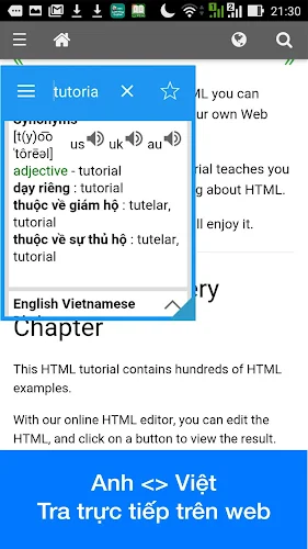 Vietnamese Dictionary Dict Box Screenshot 3