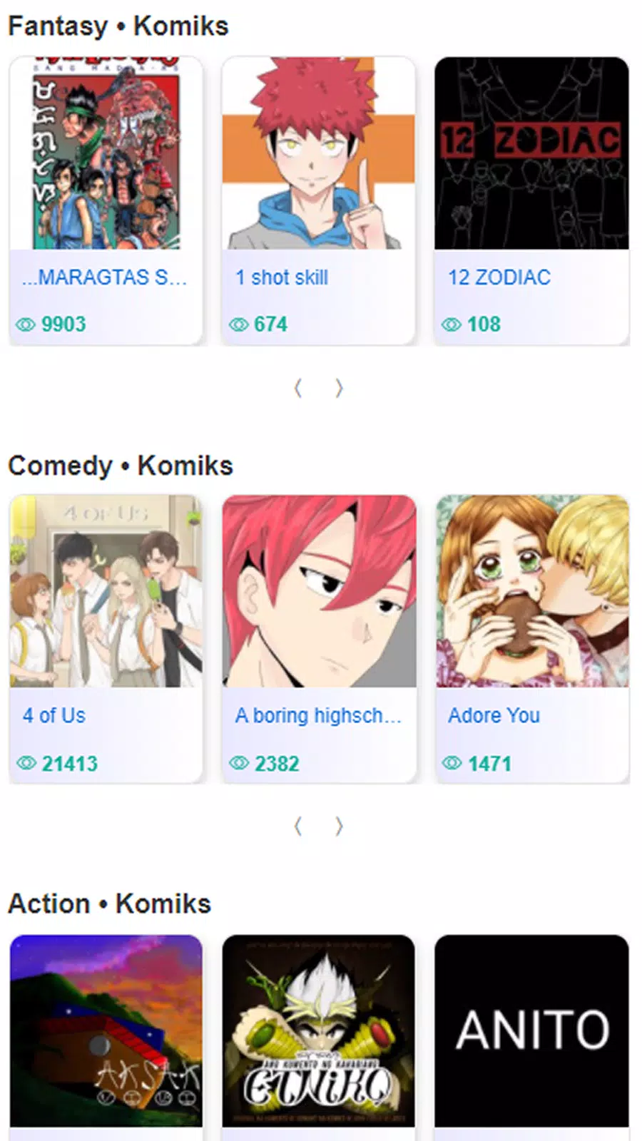 WebKom Pinoy Komiks Screenshot 2 