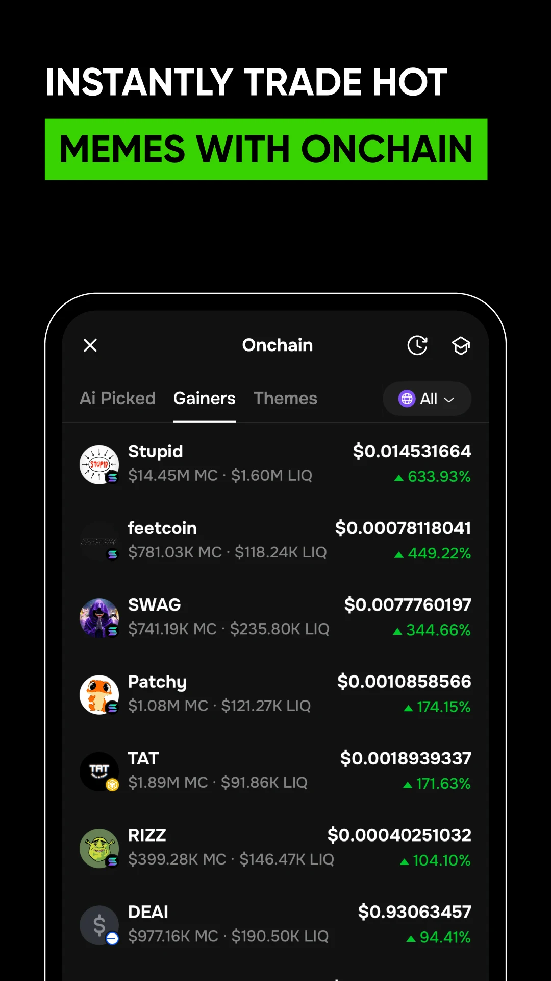 Phemex Screenshot 5