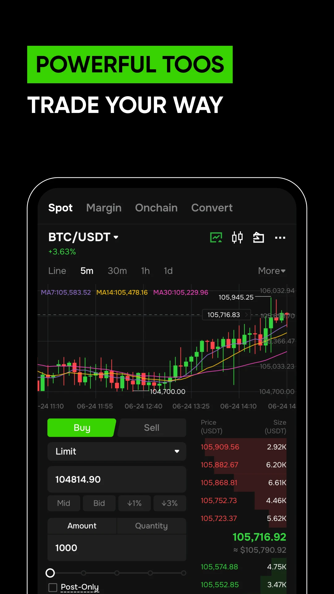 Phemex Screenshot 4