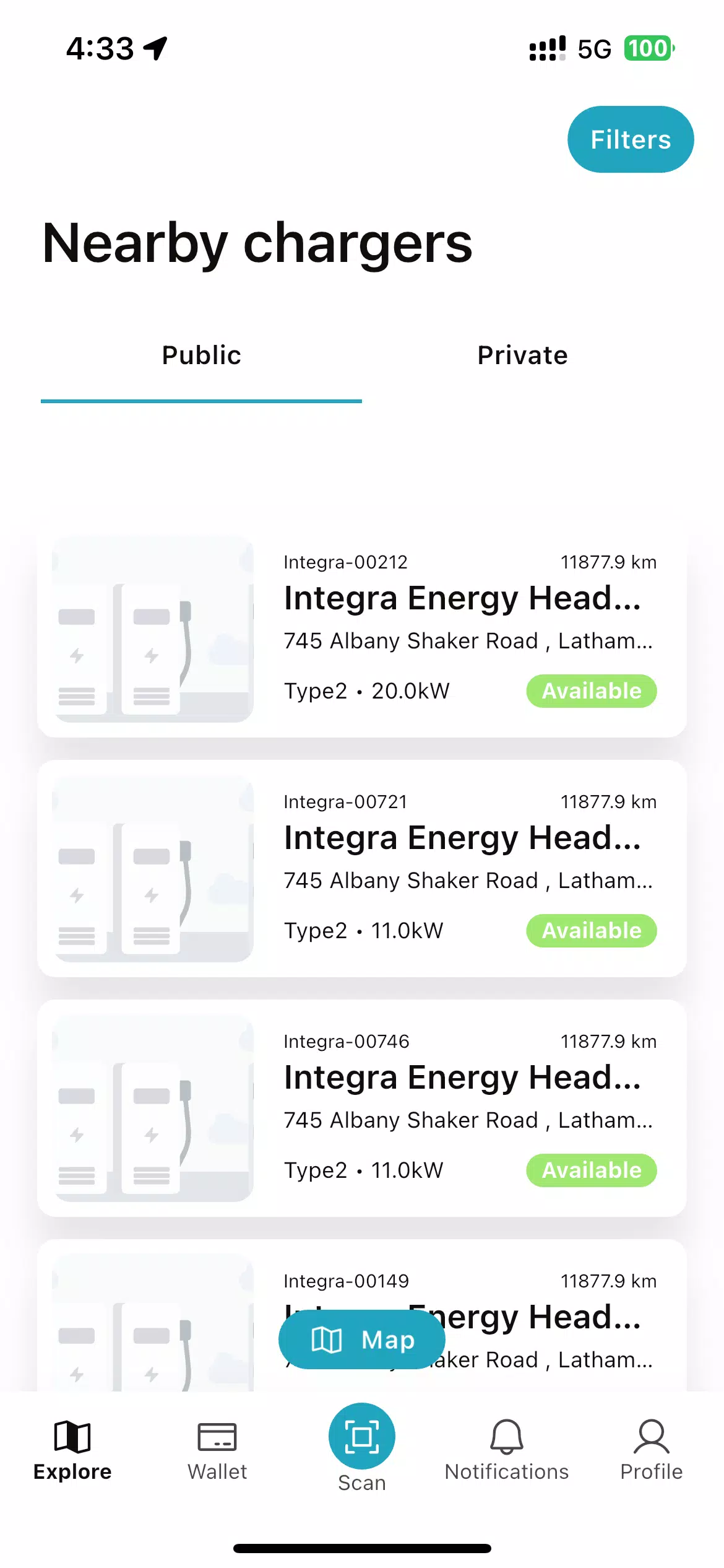 Quick-Charge Screenshot 2