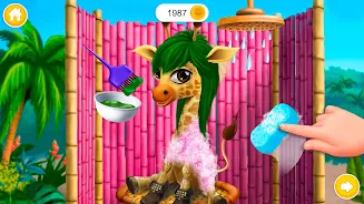 Baby Jungle Animal Hair Salon Screenshot 3 