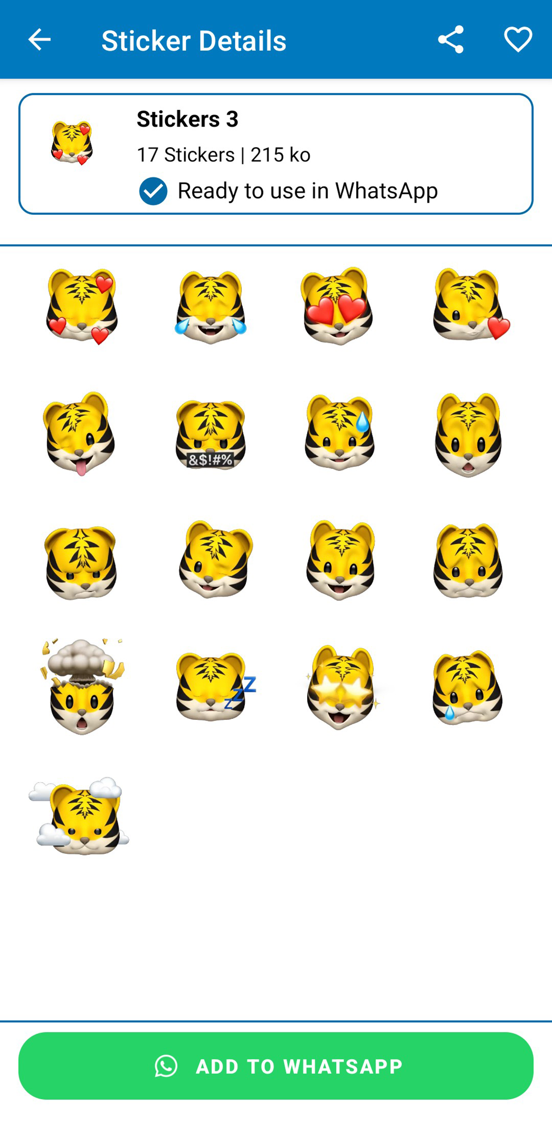 Cute Animal Memoji - WASticker Screenshot 4
