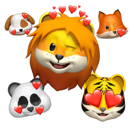 Cute Animal Memoji - WASticker APK
