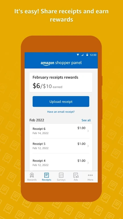 Amazon Shopper Panel Screenshot 2 
