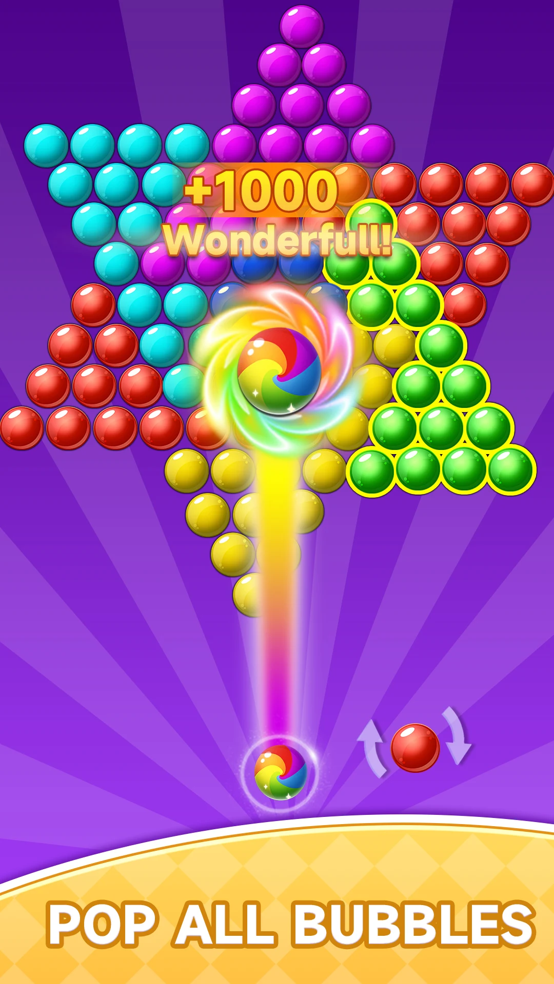 Bubble Shooter Gather Friends Screenshot 2