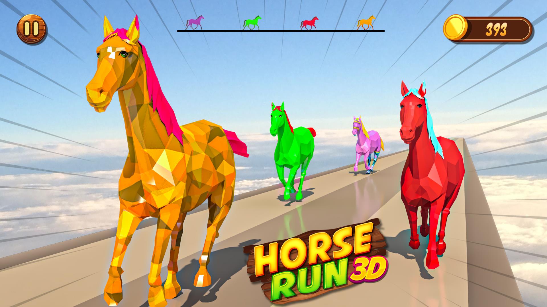 Horse Run Adventure: Dash Game Screenshot 1