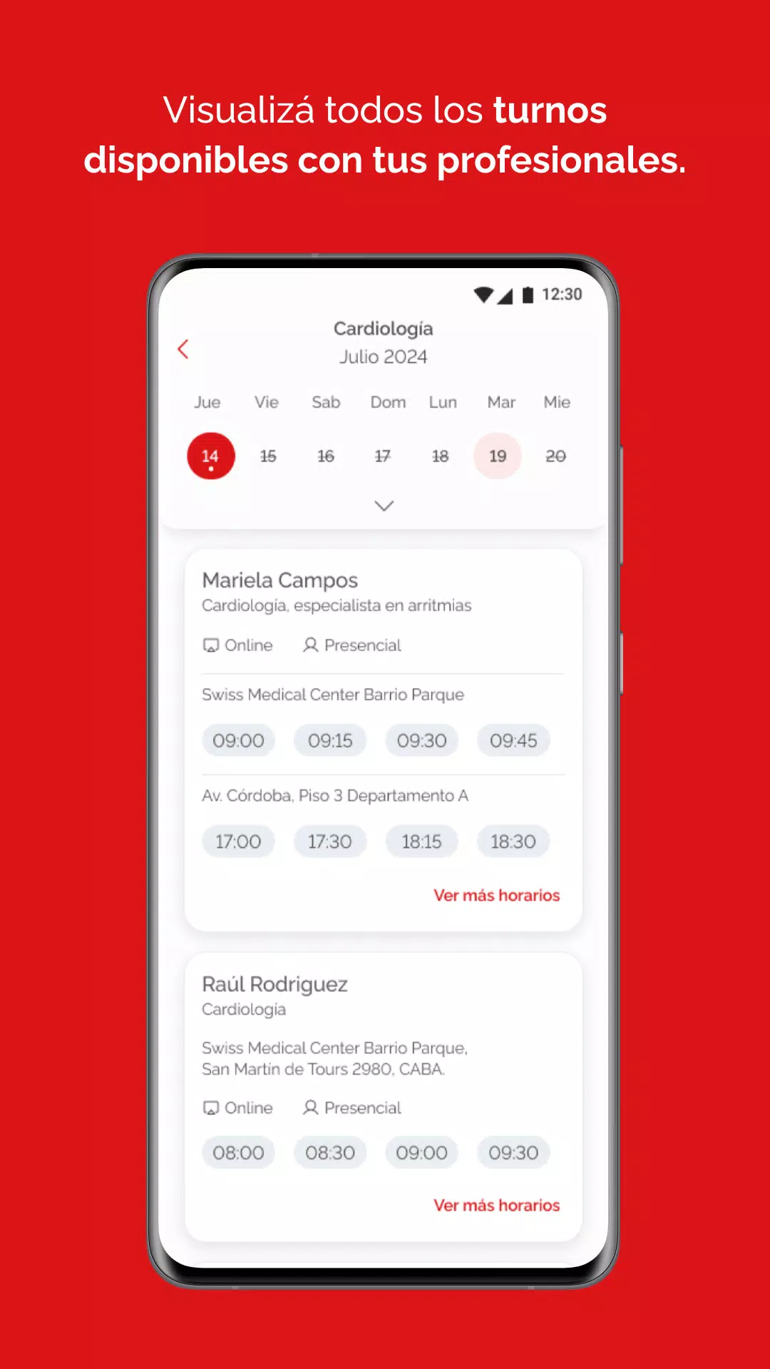 Swiss Medical Mobile Screenshot 8 