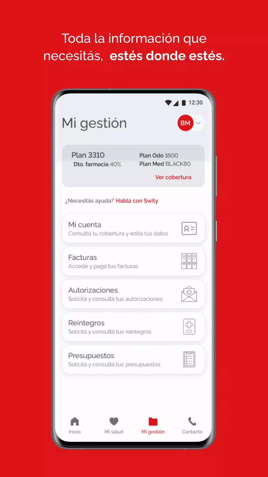 Swiss Medical Mobile Screenshot 3 