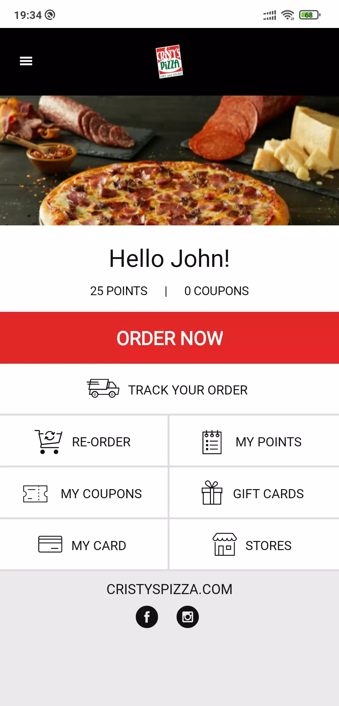 Cristy's Pizza Screenshot 1