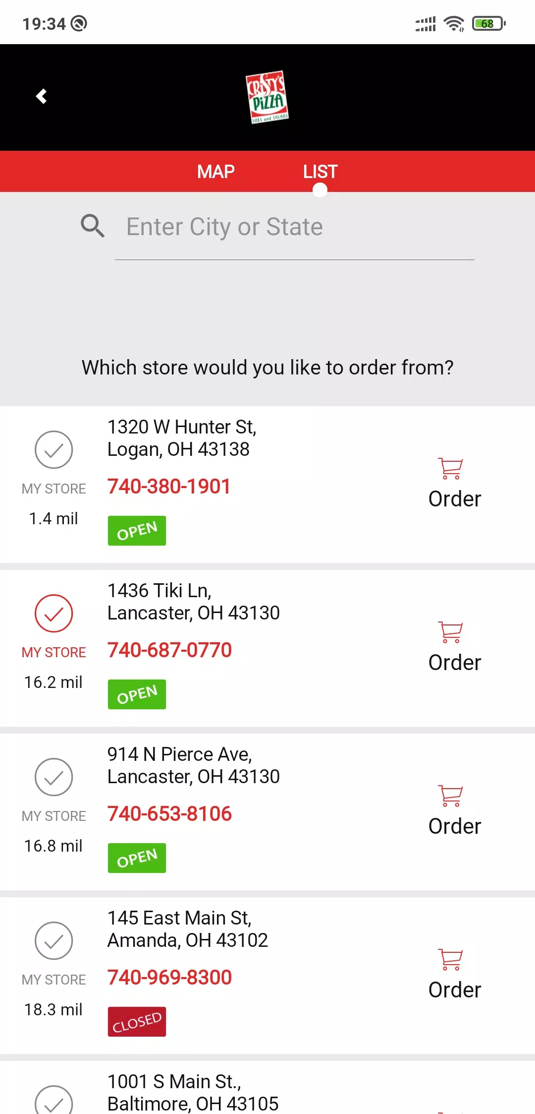 Cristy's Pizza Screenshot 3