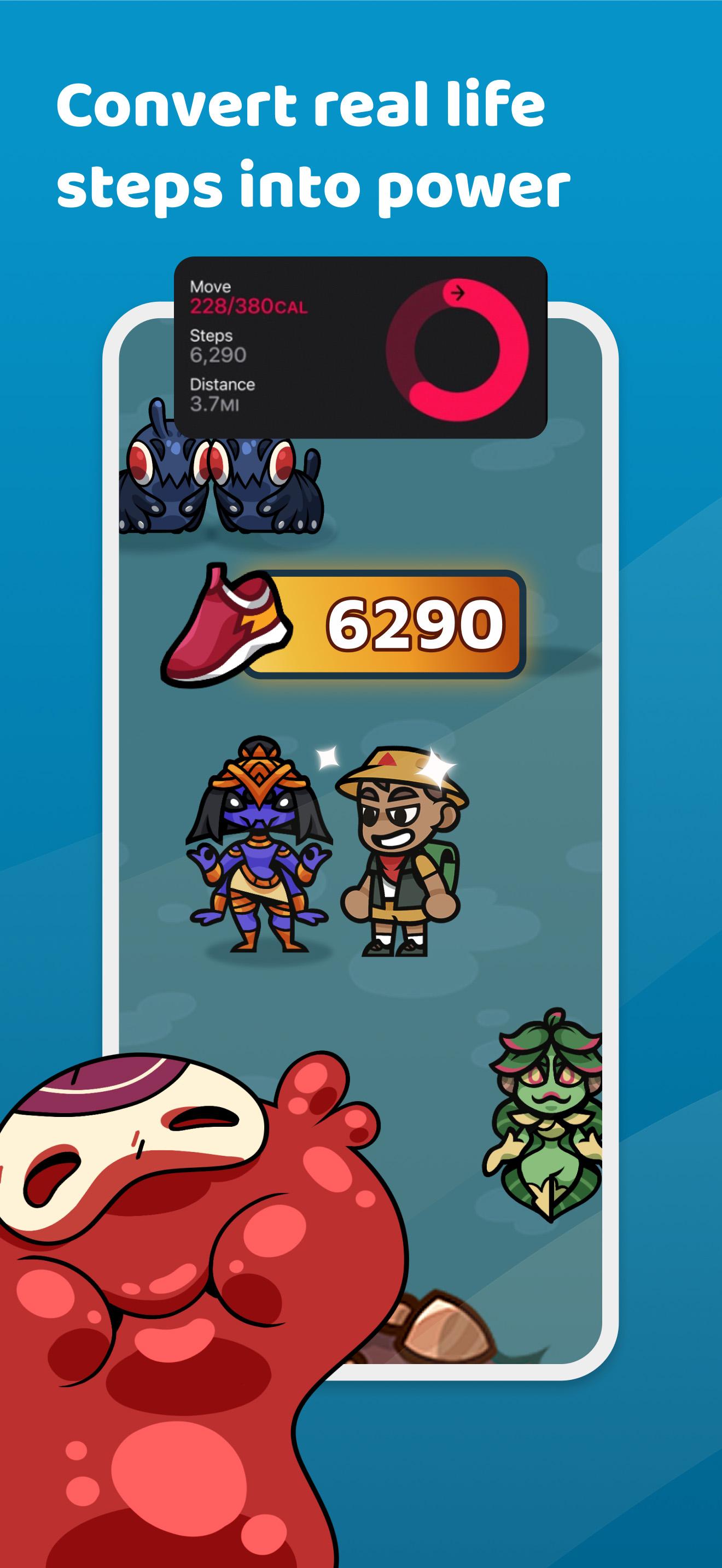 Monster Walk: Step Adventure Screenshot 5