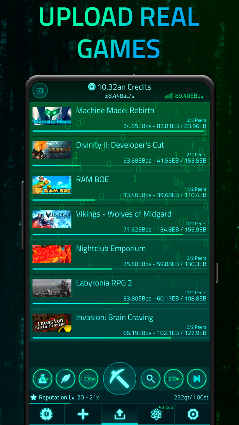 Upload Simulator Screenshot 1