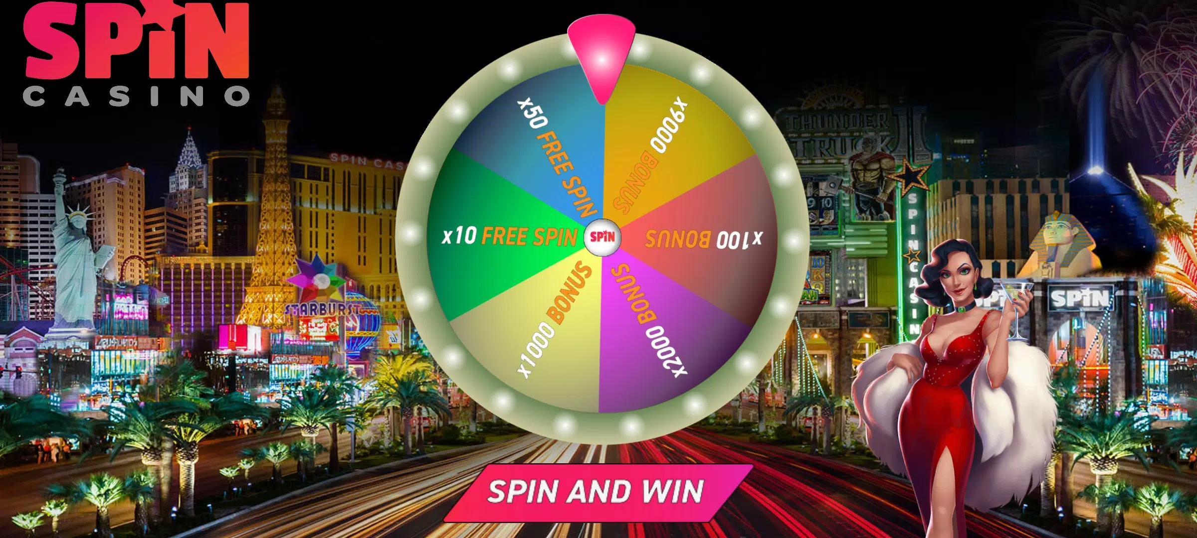 Spin Casino Screenshot 1 