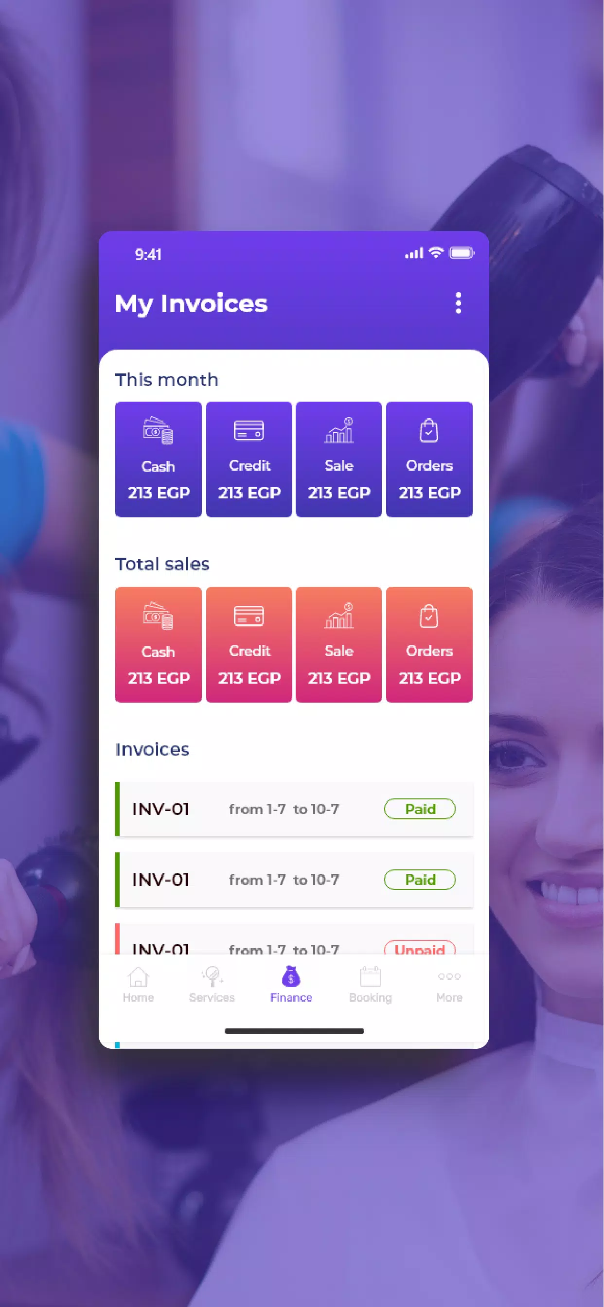 Glamera for businesses Screenshot 5