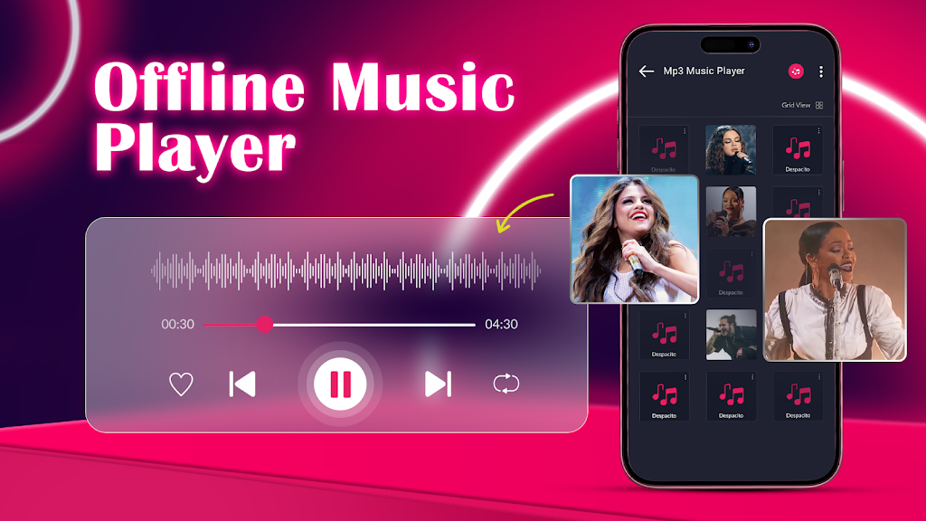 Offline Music Player App Screenshot 2 
