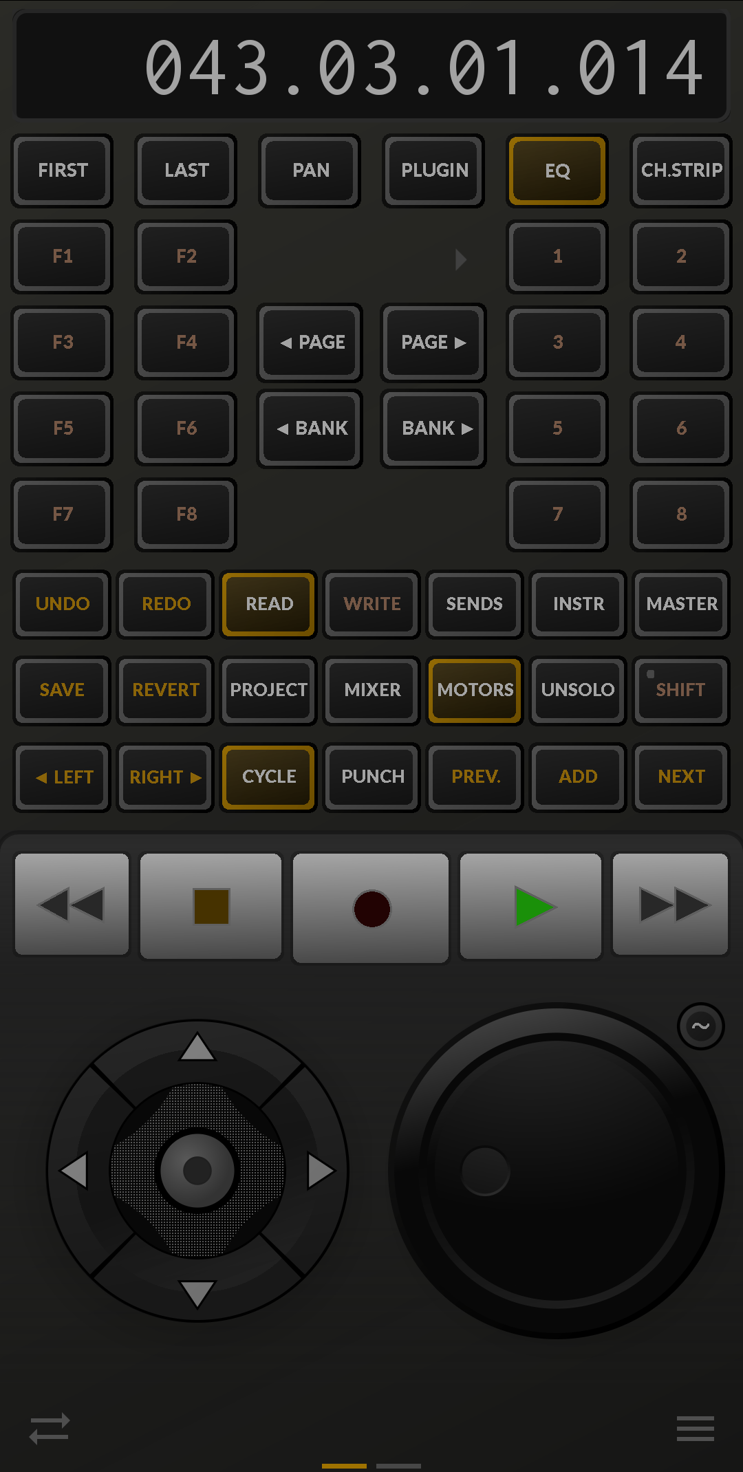 TouchDAW Demo Screenshot 3