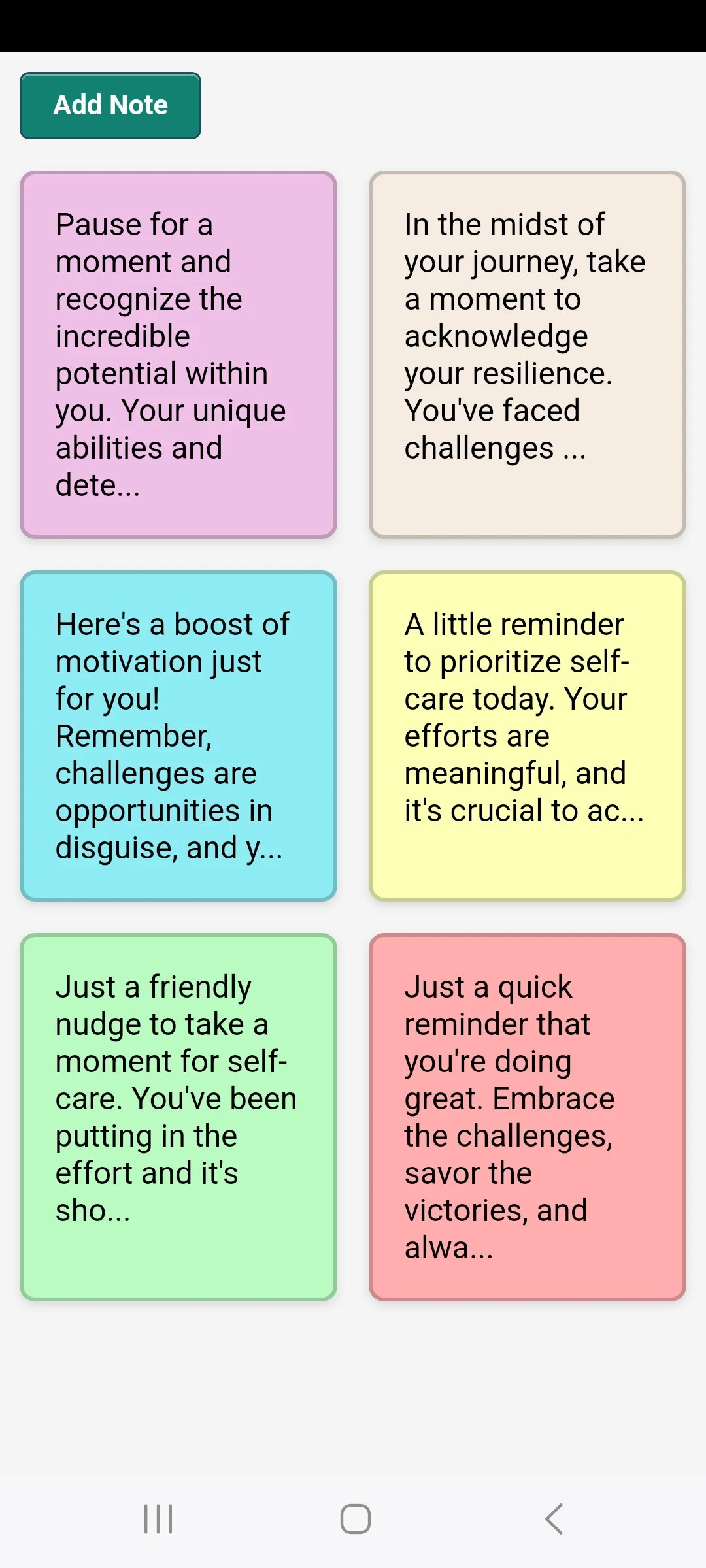 Notes Writing Screenshot 5 