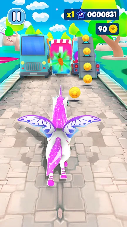 Unicorn Run: Horse Dash Games Screenshot 1 