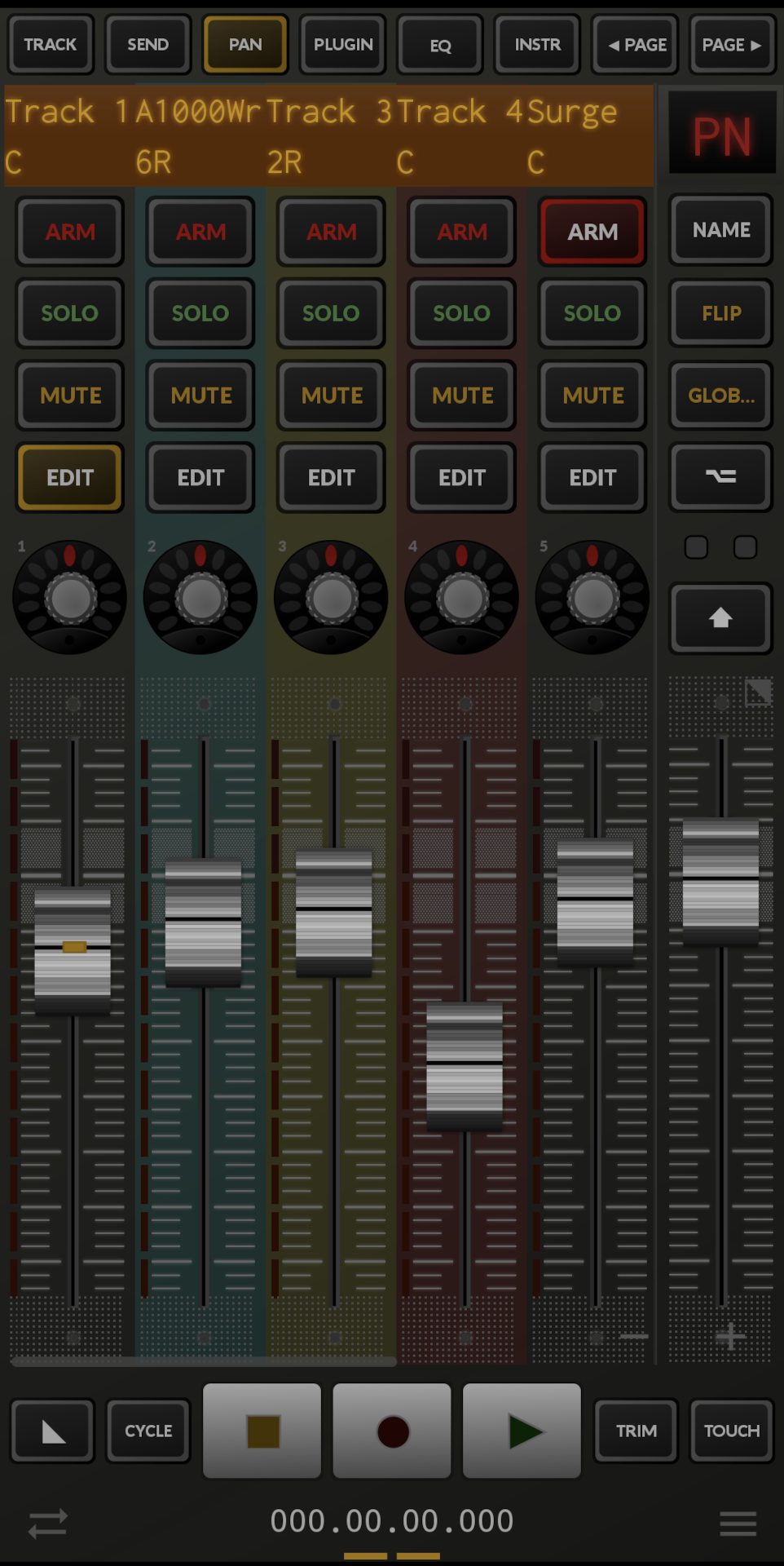 TouchDAW Demo Screenshot 7