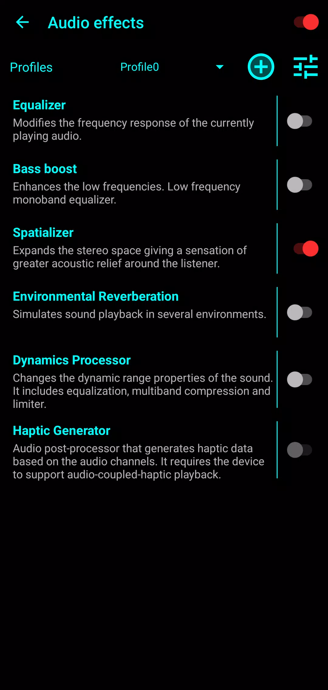 Auris (Media Player) Screenshot 5 