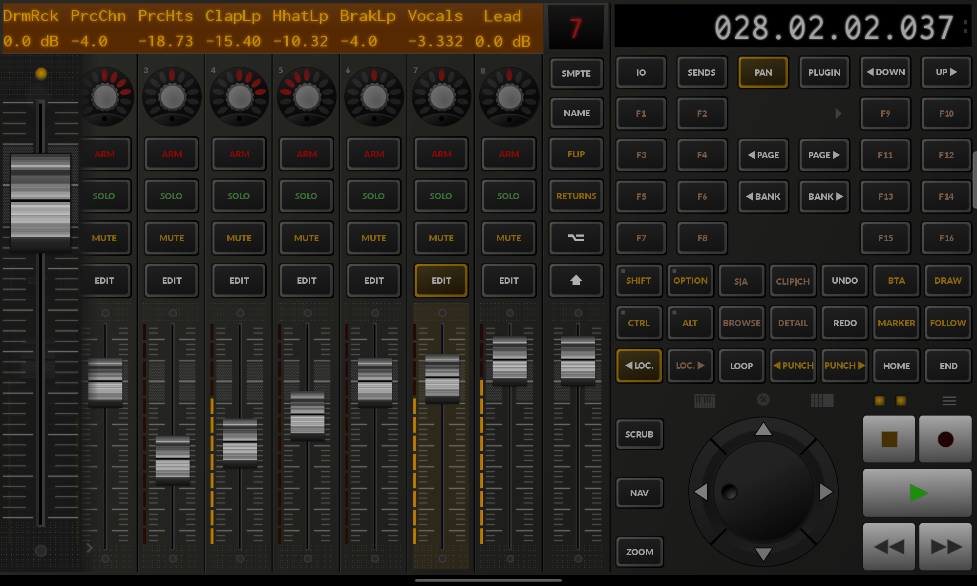 TouchDAW Demo Screenshot 12