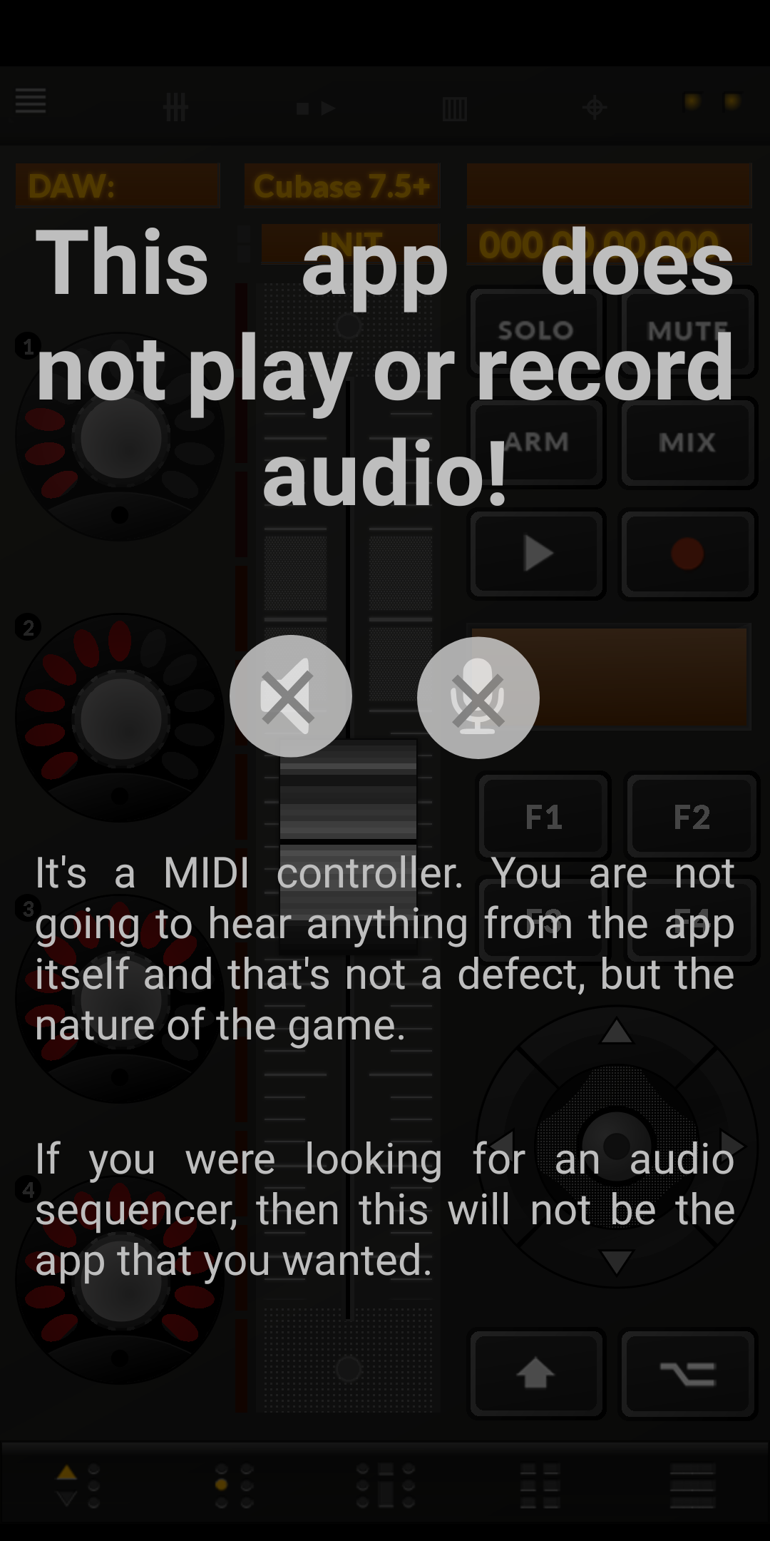 TouchDAW Demo Screenshot 4