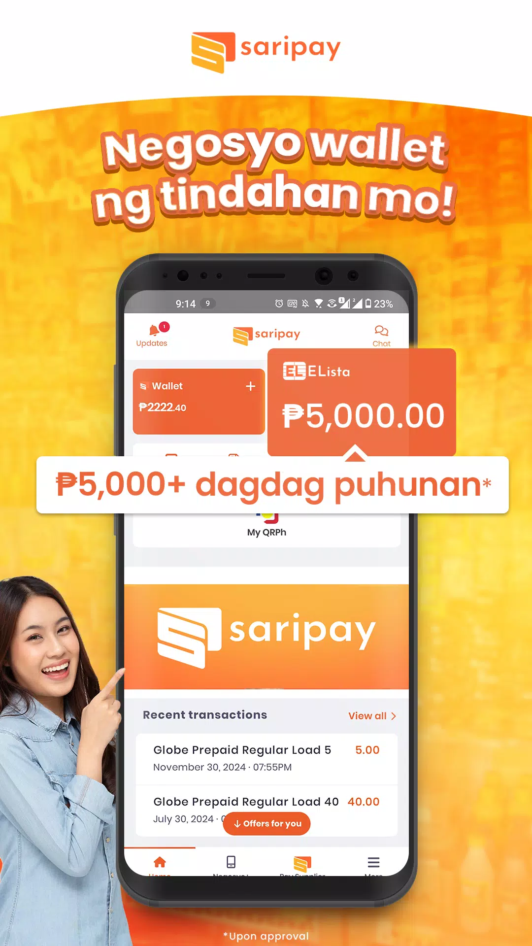 Saripay Screenshot 1