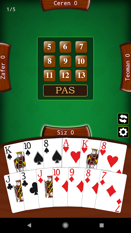 Batak Master İnternetsiz Batak Screenshot 3