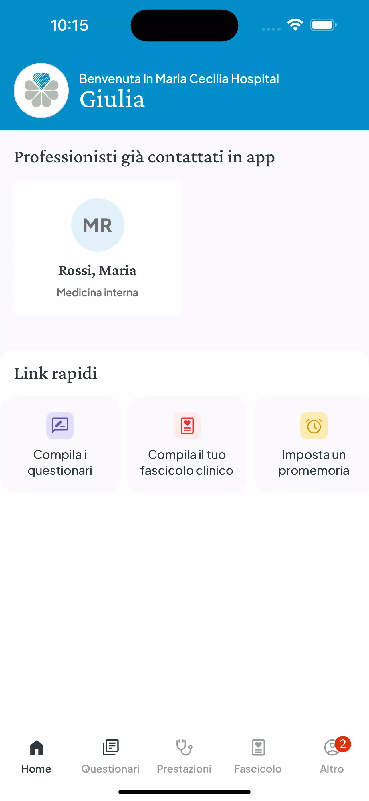 MariaCecilia Hospital byWelmed Screenshot 1