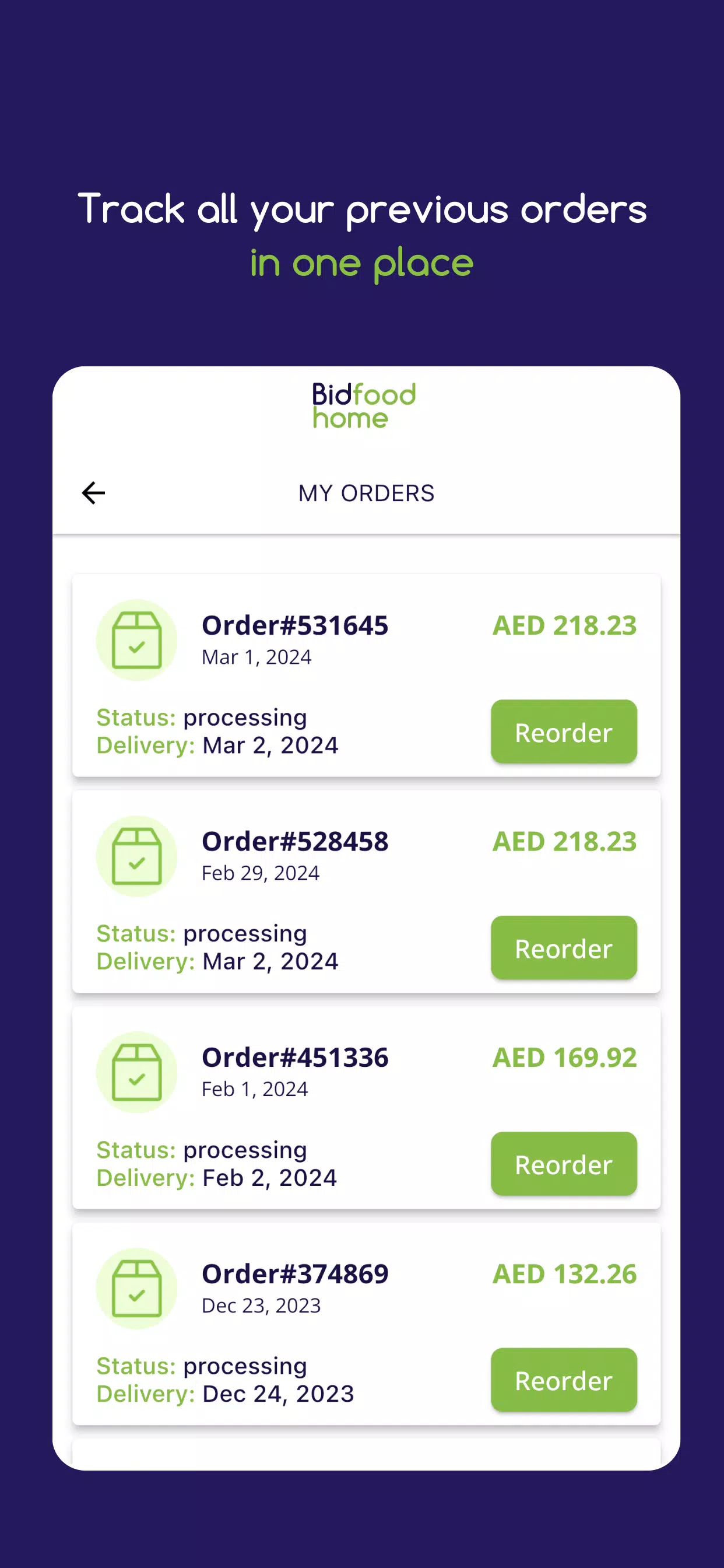 Bidfood Home UAE Screenshot 3