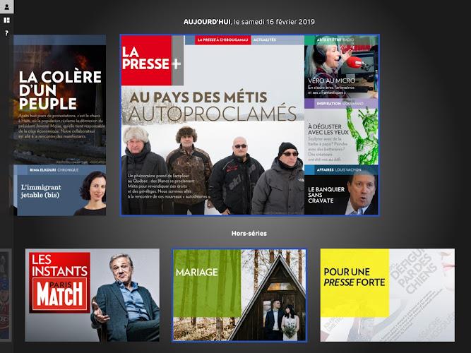 La Presse+ Screenshot 1 
